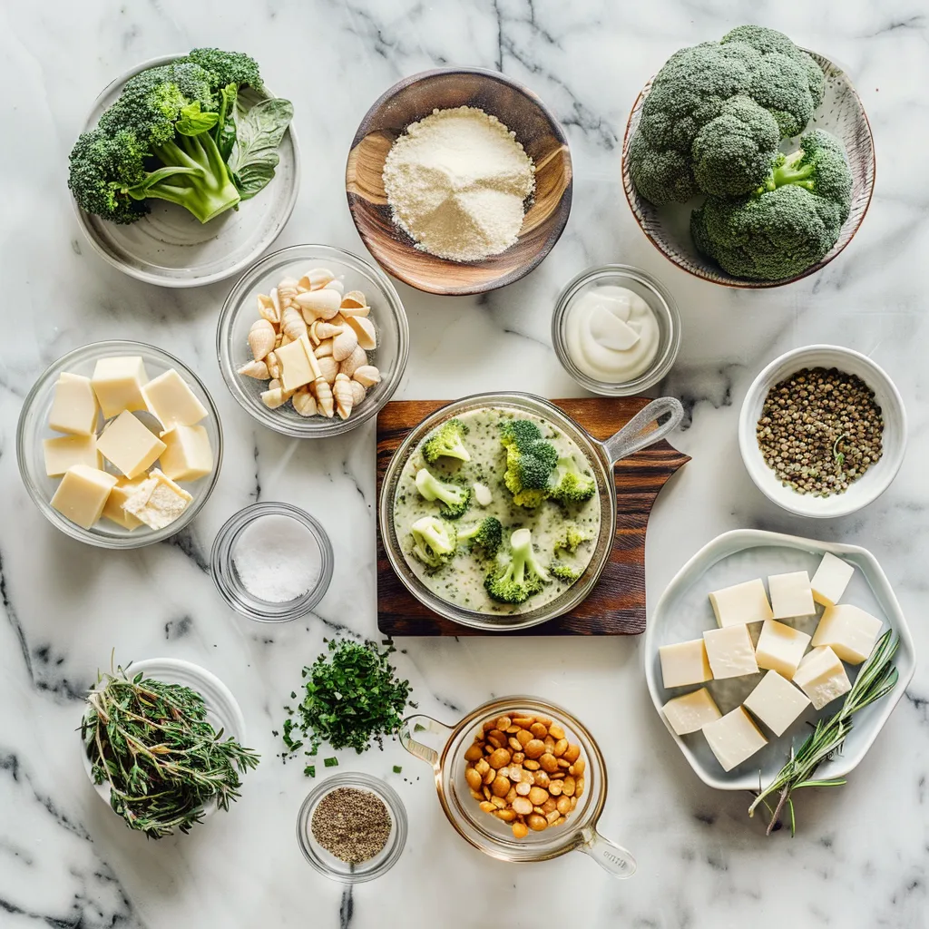 Broccoli Cheddar Soup With Shells: A Cozy Kitchen Adventure Irresistible ingredients