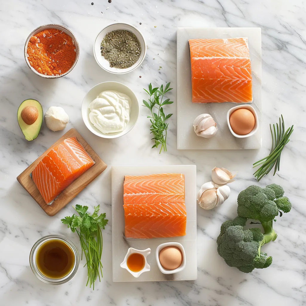 Flavorful Oven Baked Salmon in Just 15 Minutes Flat Juicy ingredients