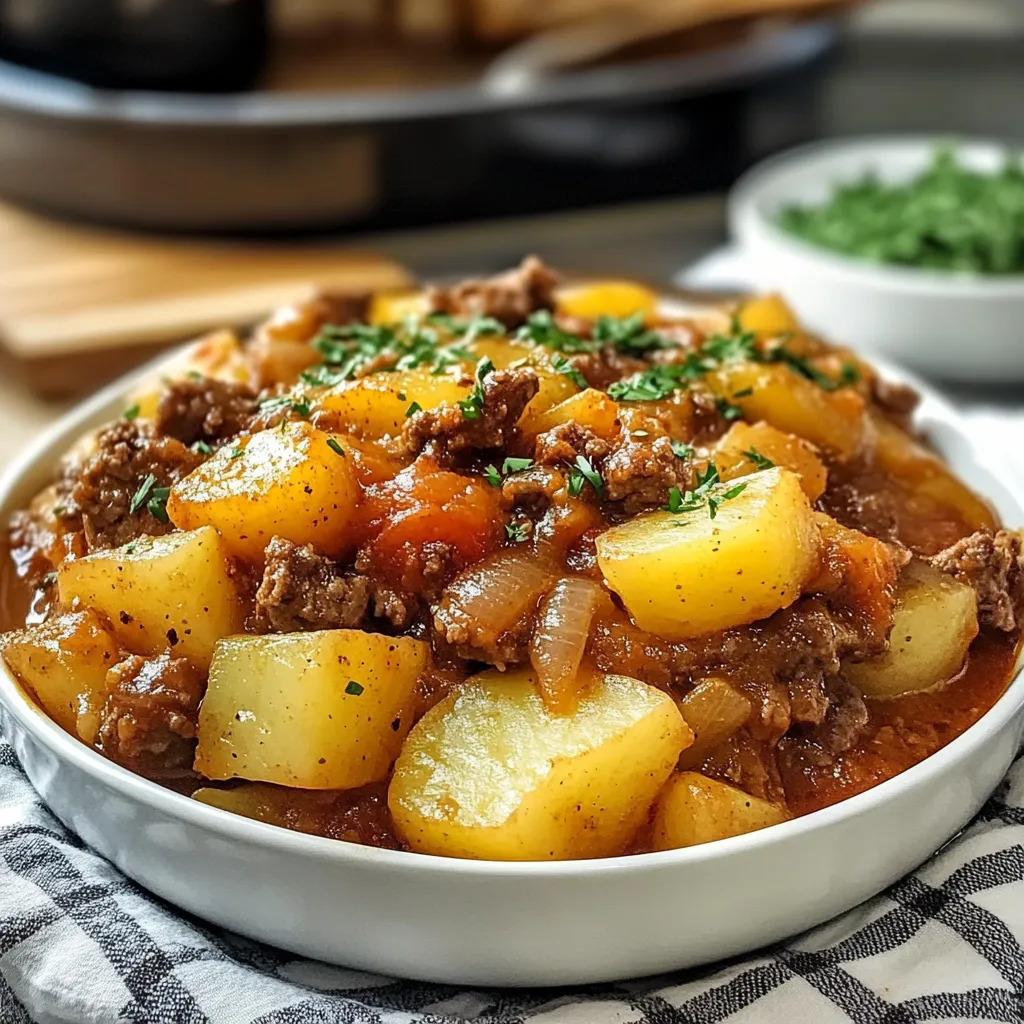 Hearty Beef and Potato Casserole Delectable