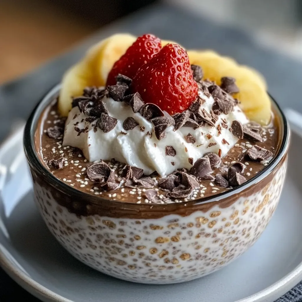 Hot Chocolate Overnight Oats Delectable