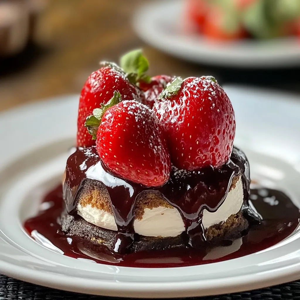 Scrumptious Chocolate Cheesecake Stuffed Strawberries