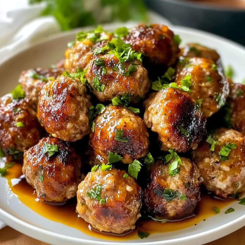 Tasty Finest Baked Turkey Meatballs
