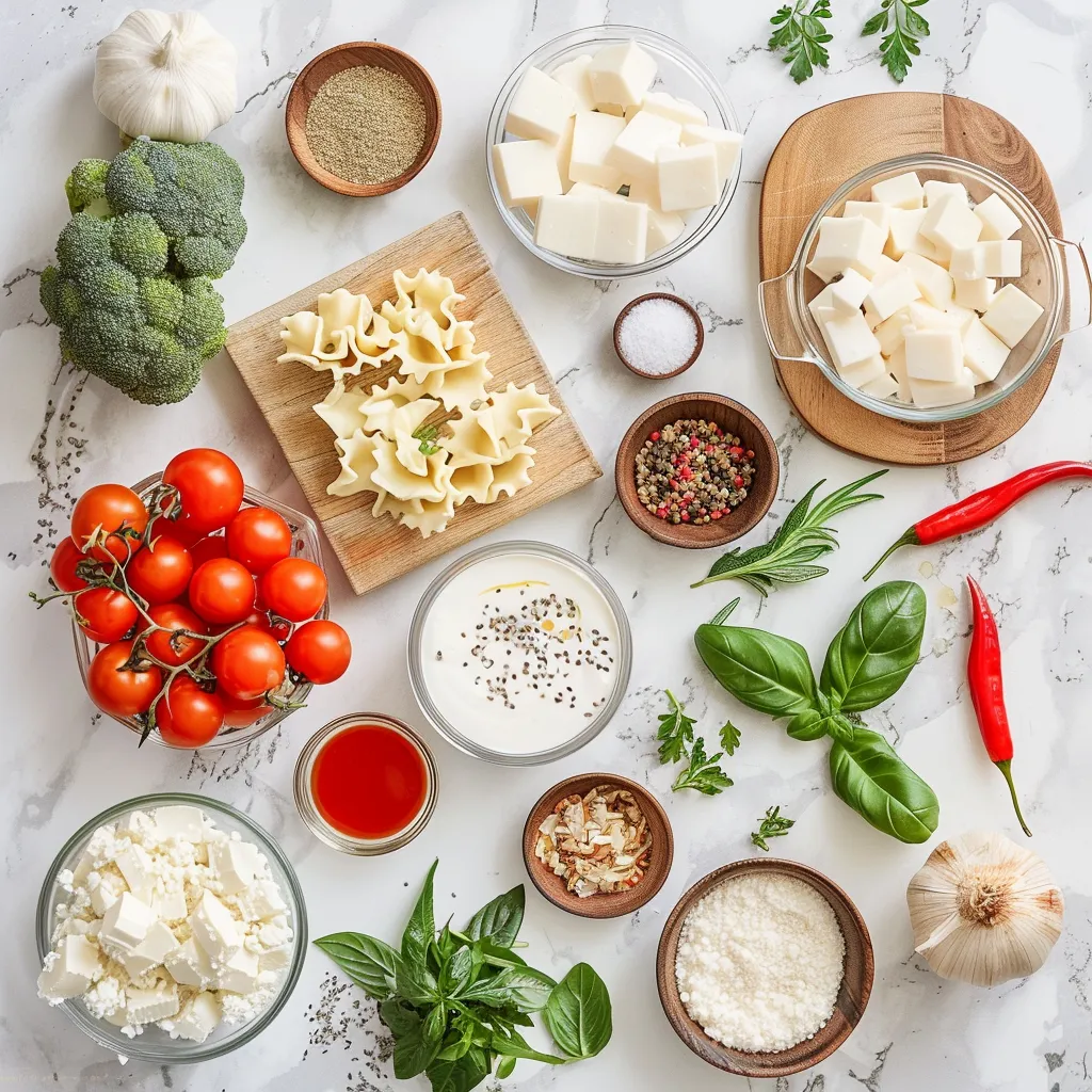 Turkey High Protein Lasagna Soup Tasty ingredients