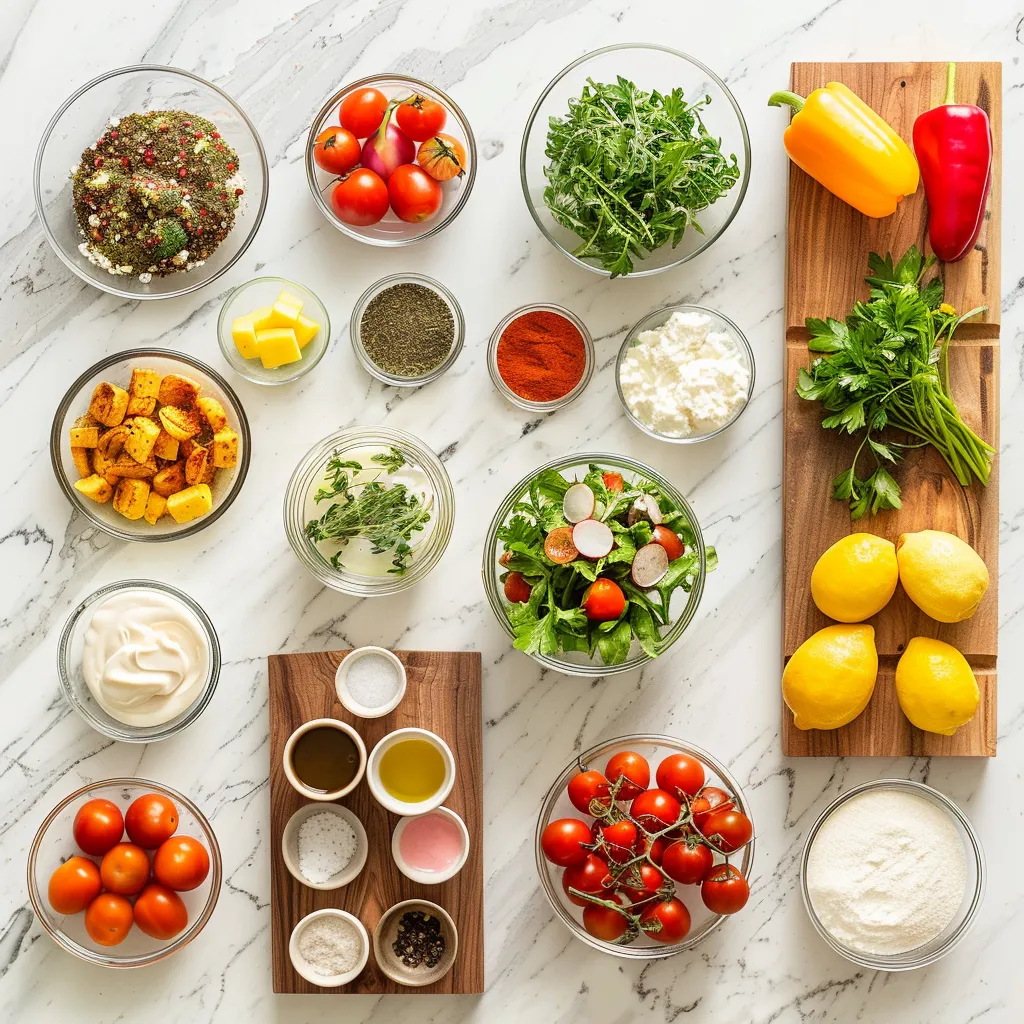 Cobb Salad Recipe for Any Occasion ingredients