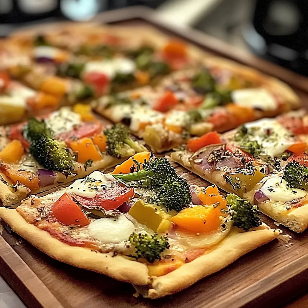 Irresistible Veggie Pizza with Cream Cheese Recipe Bliss