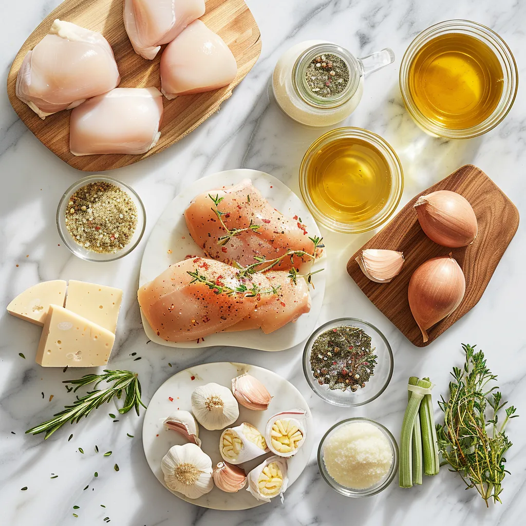 Scrumptious Garlic Parmesan Air Fryer Chicken Super Simple ingredients