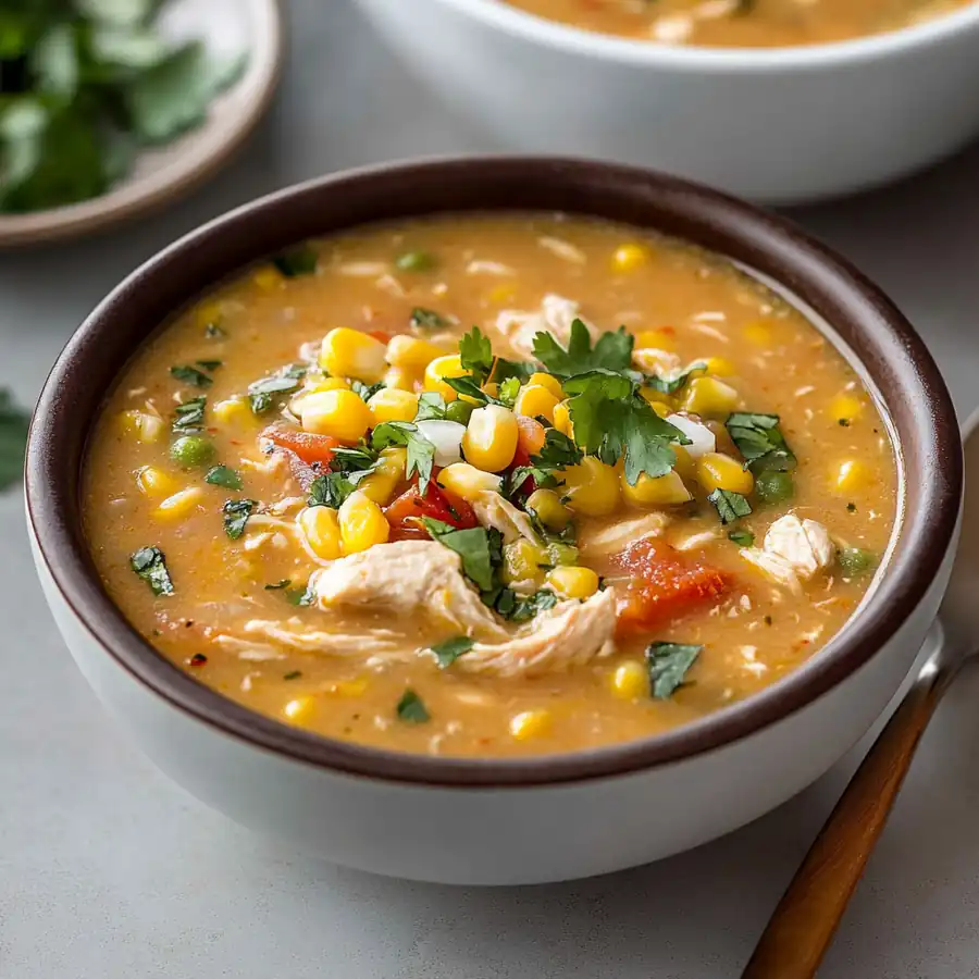 Easy Mexican Corn Chicken Soup Every Family Loves: Crispy, Juicy and