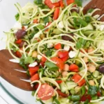 Everyone Is Obsessed With This Mediterranean Zucchini Pasta Salad - Fresh
