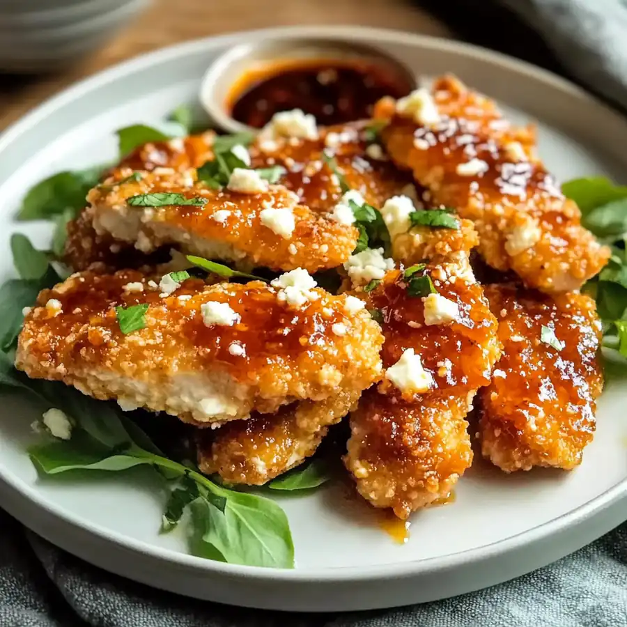 Foolproof Crispy Hot Honey Feta Chicken: Irresistible Flavor Delight — 30-Min Family Dinner Everyone Loves