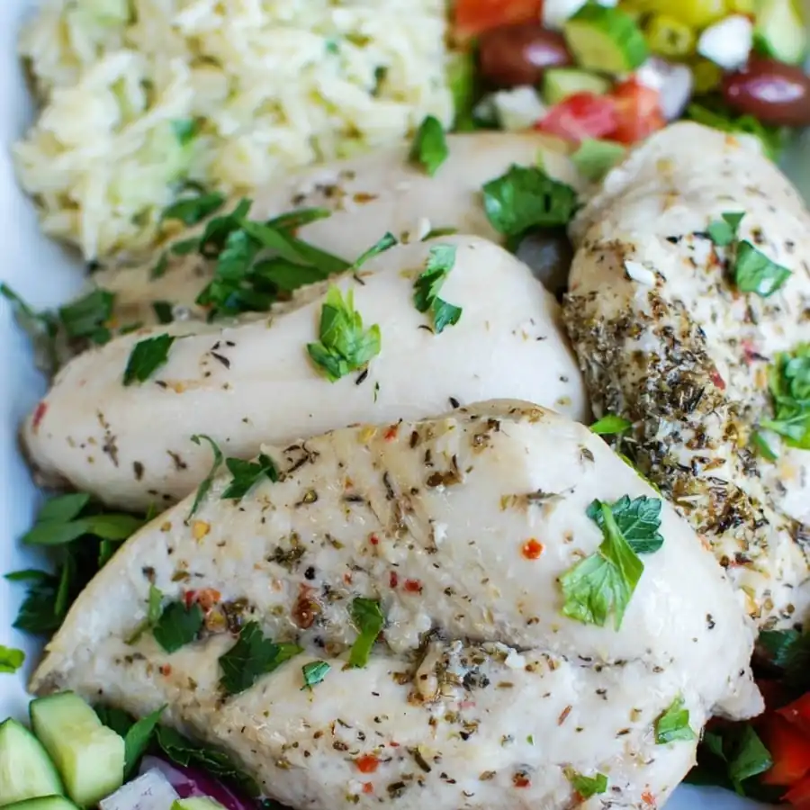 5-Star Greek Chicken with Tzatziki Orzo Salad — Kid-Approved Family Favorite