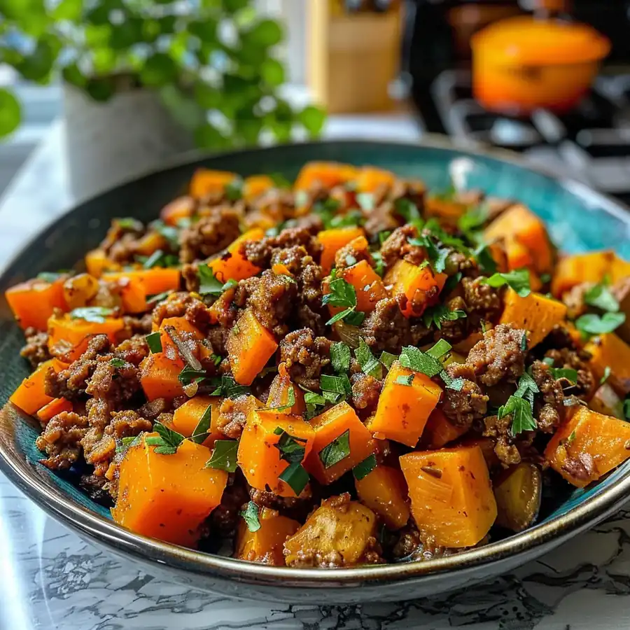 Next-Level Easy Ground Turkey Sweet Potato Skillet Recipe - WowCooks.com — Healthy & Ready in 30 Minutes