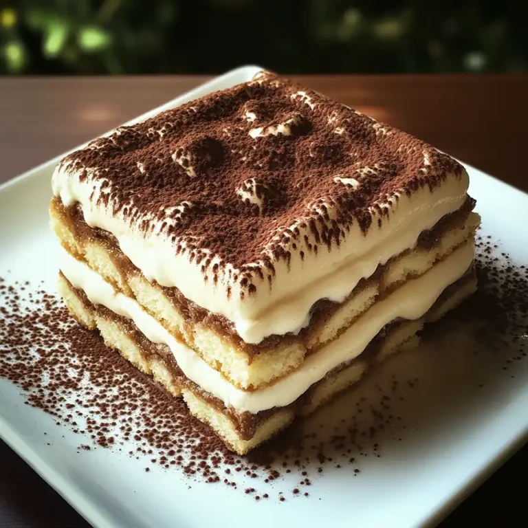 Easy Easy Classic Tiramisu: Effortless Italian Dessert Delight Recipe the Whole