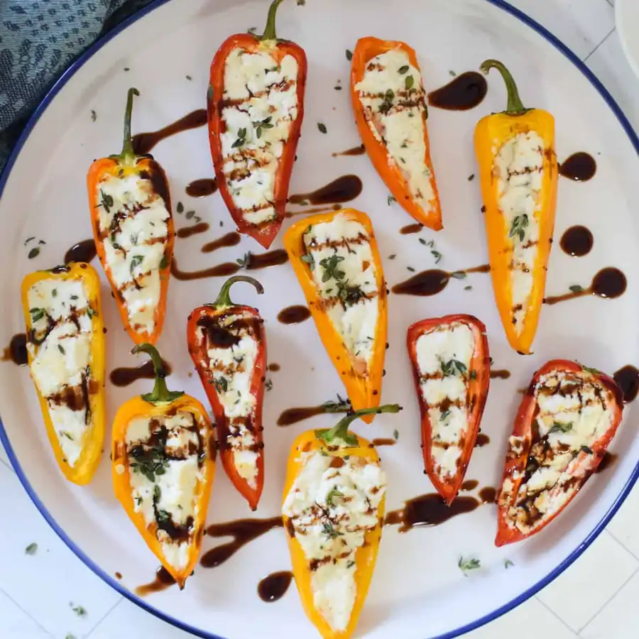 5-Star Goat Cheese Stuffed Mini Peppers — 30-Min Family Dinner Everyone Loves