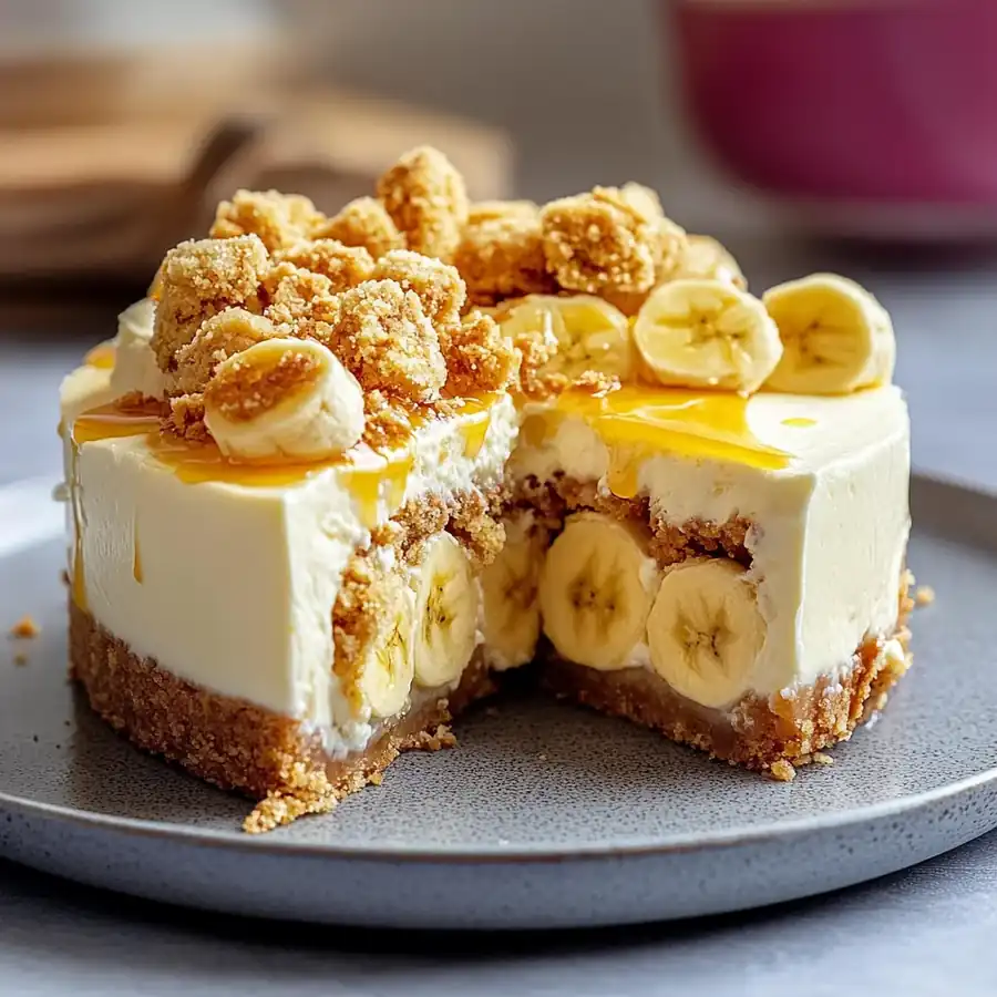 Award-Winning Irresistible Banana Pudding Crunch Cheesecake Recipe — Indulgent & Totally Irresistible