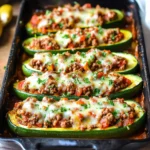 Ground Turkey Taco Stuffed Zucchini — Your New Go-To Dinner