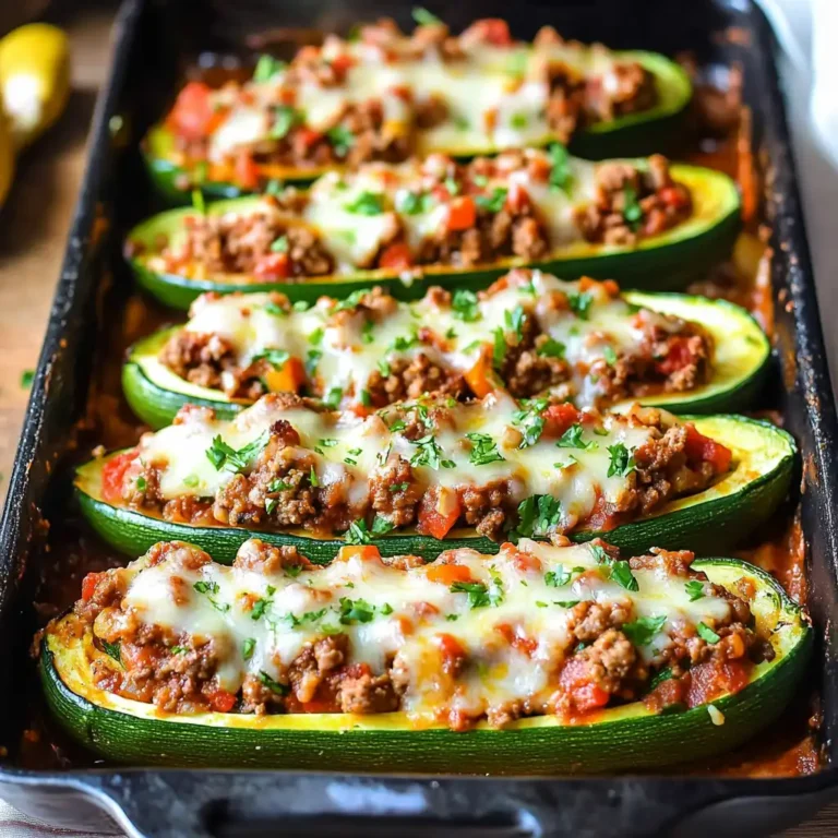 Ground Turkey Taco Stuffed Zucchini — Your New Go-To Dinner
