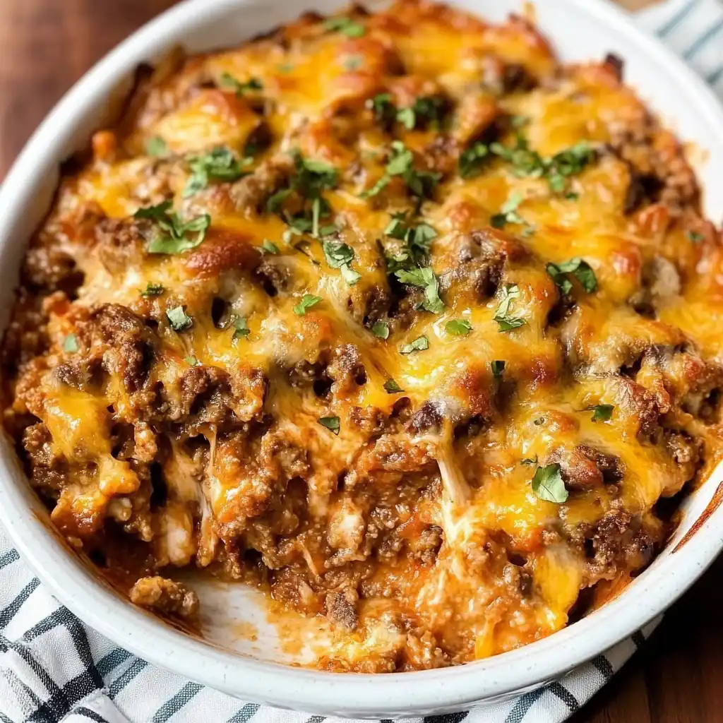 30-Minute Keto Cheeseburger Casserole: The Ultimate Low-Carb Comfort