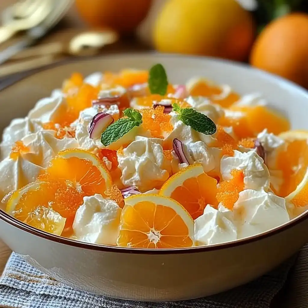 Orange Dreamsicle Salad: The Ultimate Creamy Summer Dessert