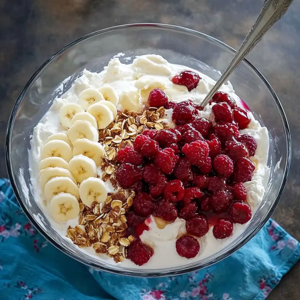 Creamy Banana Split Fluff: The Ultimate Dessert Salad!