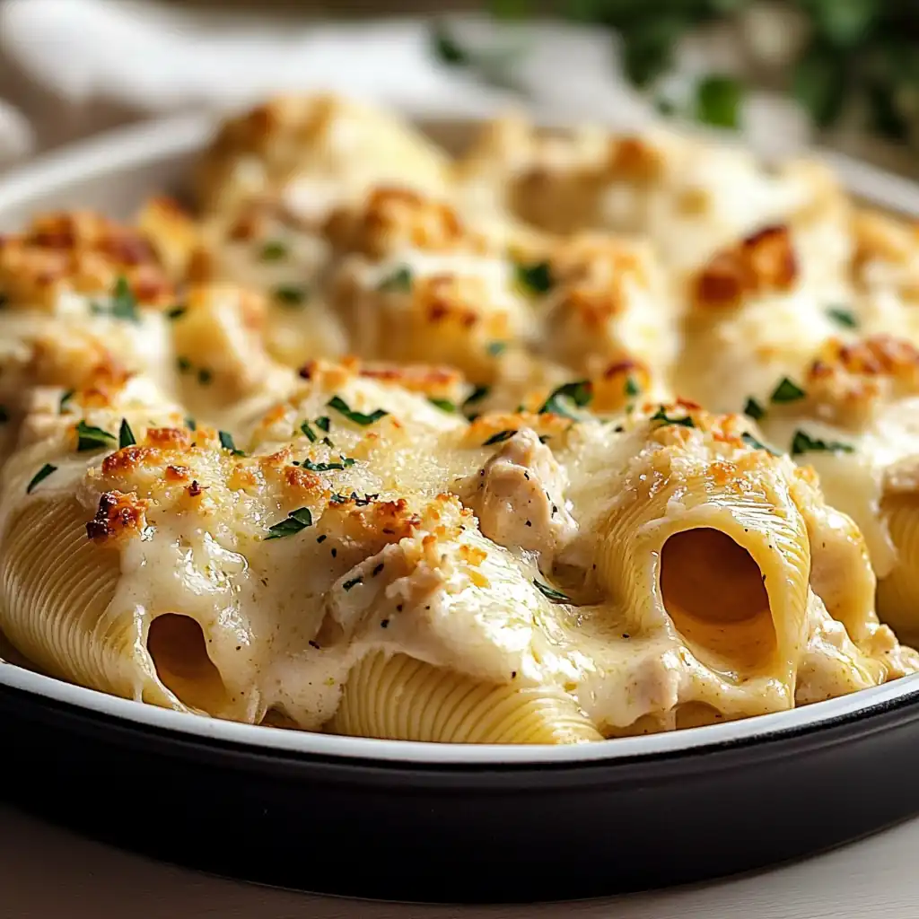 Garlic Butter Chicken Alfredo Shells: The Ultimate Comfort Dinner