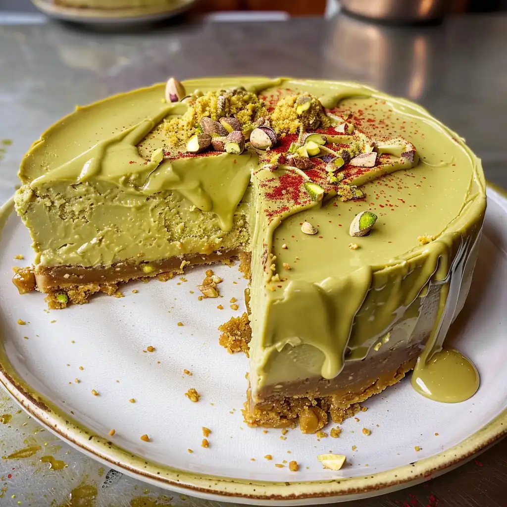Pistachio Cheesecake That Wins Hearts Everyday