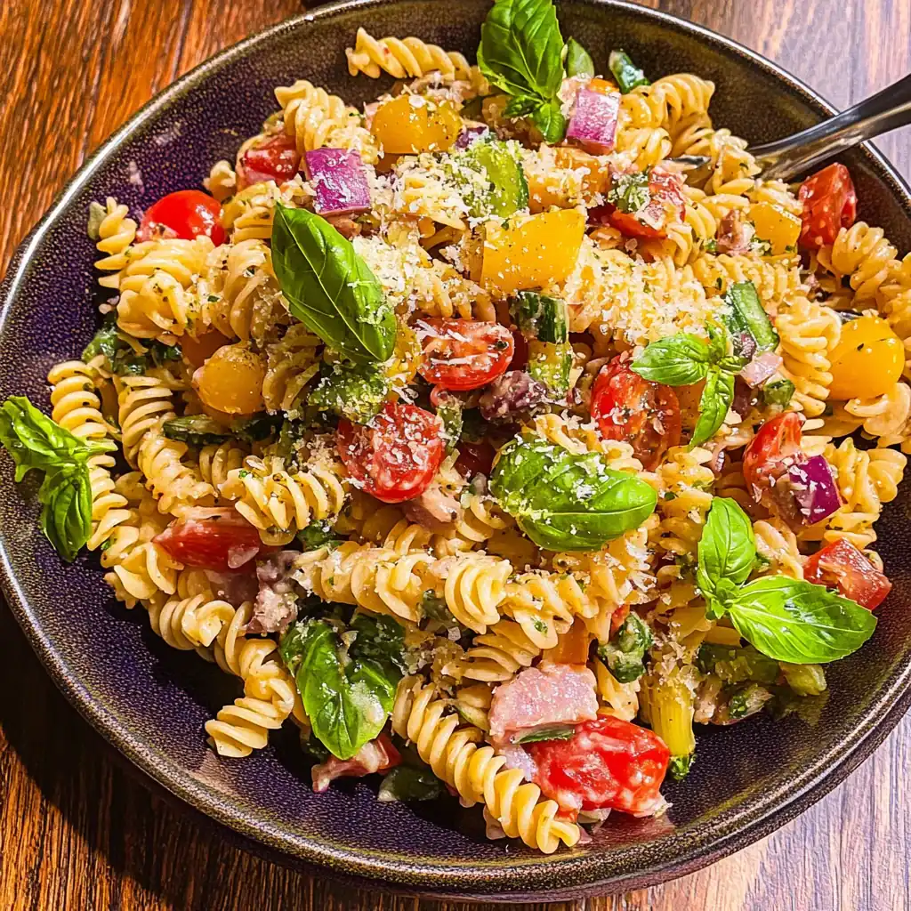 The Ultimate Fresh Pasta Salad — Quick Summer Side Dish