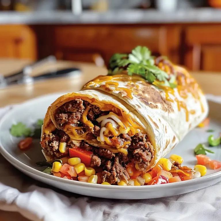 Flavorful Beef Burritos for Light Summer Dinners