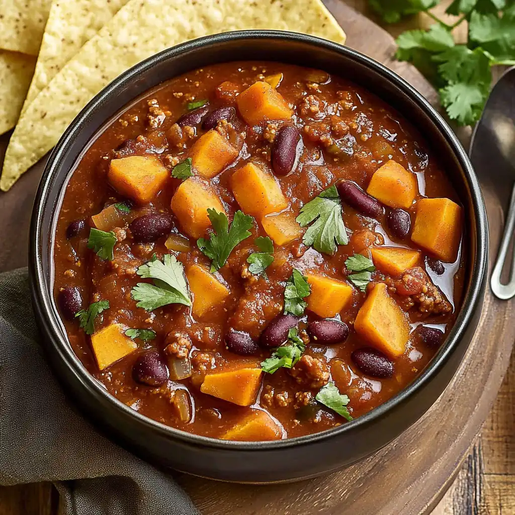 Hearty Chorizo Sweet Potato Chili – Comfort in a Bowl