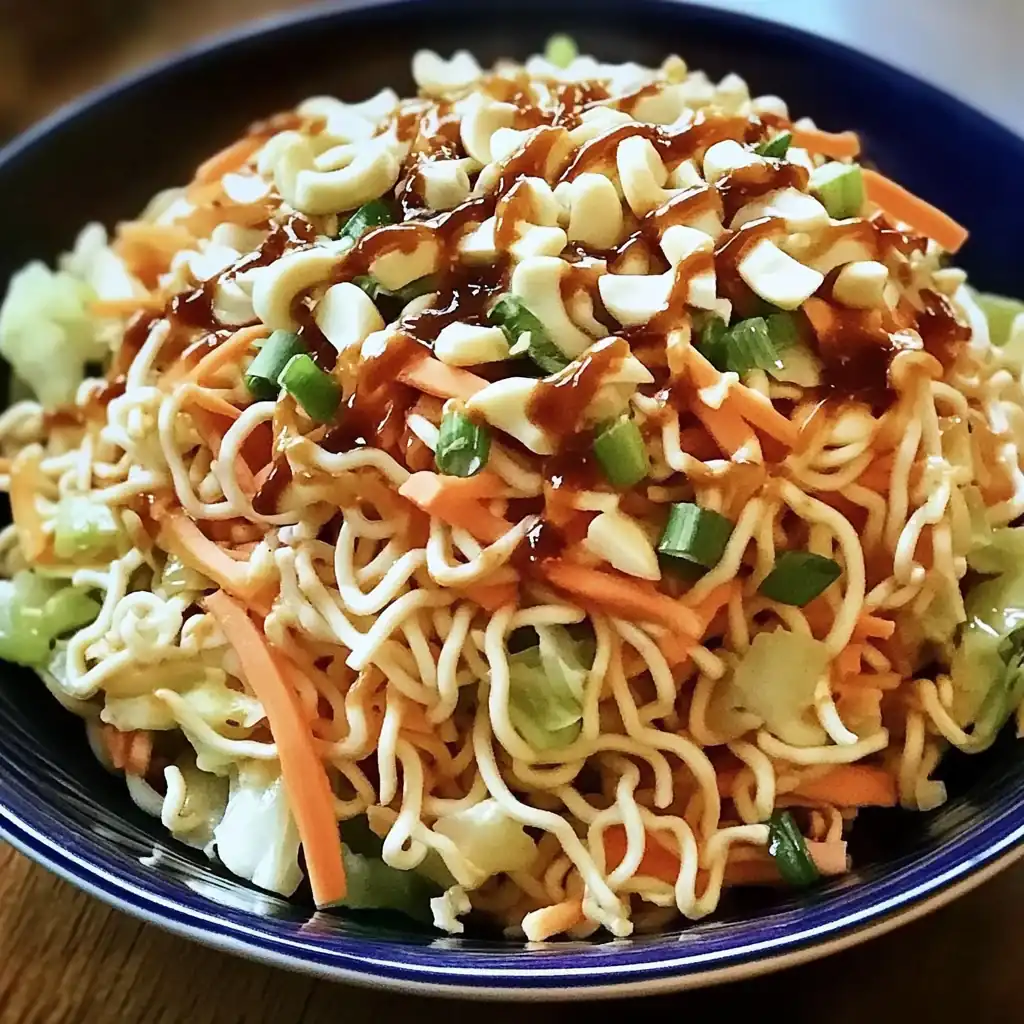 The Ultimate Crunchy Ramen Cabbage Salad: A Crowd-Pleasing Hit