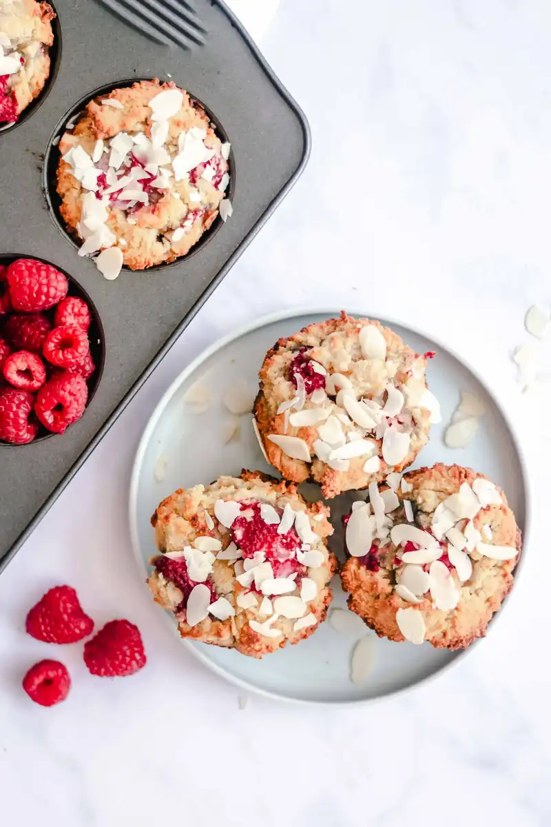 Sweet Keto Raspberry Muffins That Burst With Flavor