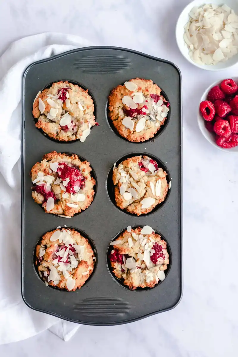 Sweet Keto Raspberry Muffins That Burst With Flavor