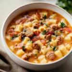 Cozy Italian Sausage Pasta Soup — The Ultimate Comfort Dinner