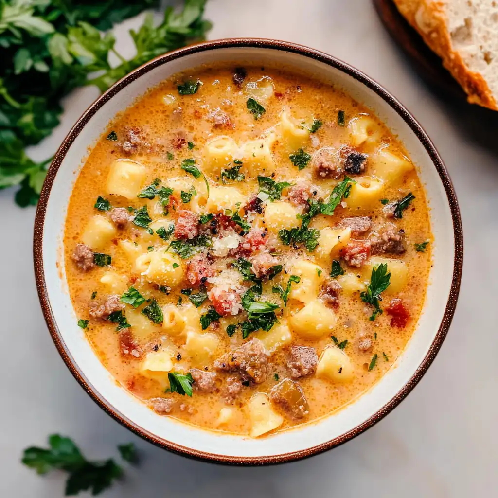 Cozy Italian Sausage Pasta Soup — The Ultimate Comfort Dinner