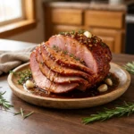 Tender Slow Cooker Honey Garlic Ham Recipe for Perfect Family Dinners | Easy Ham Recipe