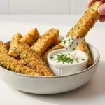 Crispy Air Fryer Zucchini Fries Recipe for the Best Snack | Healthy Air Fryer Appetizer