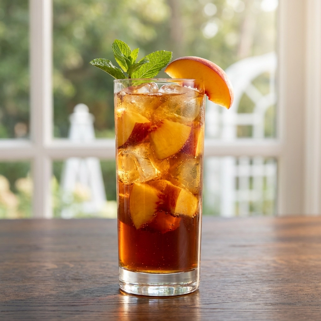 Homemade Peach Tea: A Journalistic Approach to Summer Refreshment | Easy Iced Peach Tea