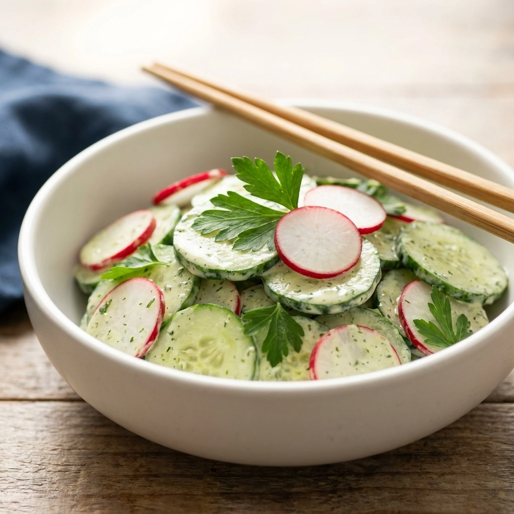 Crisp Cucumber Radish Salad — The Ultimate Summer Refreshment