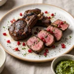 Spiced Lamb Chops with Mint Pistachio Pesto: A Gourmet Home Adventure | Easy Lamb Dinner