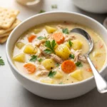 Crockpot Creamy Chicken and Potato Soup Easy Recipe for Cozy Nights | Slow Cooker Soup