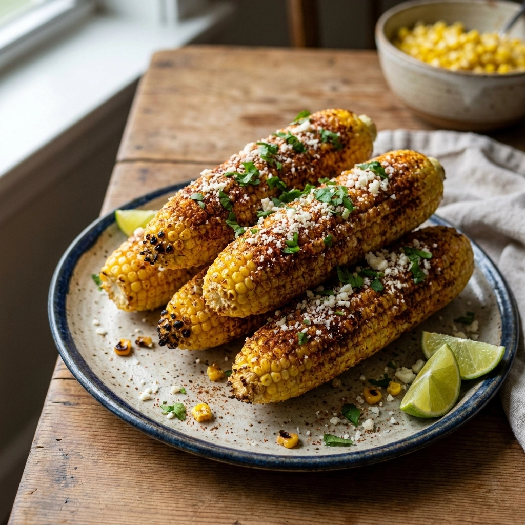 Air Fryer Elote: The Ultimate Smoky Summer Street Corn