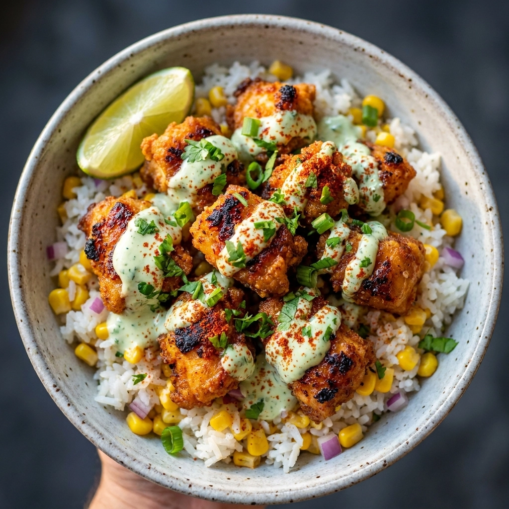 Street Corn Chicken Rice Bowl Recipe – Easy Dinner Inspiration | Mexican Chicken Bowls