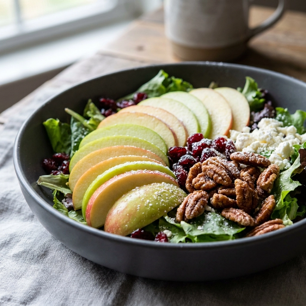 Honeycrisp Apple Feta Salad Recipe – Easy Fall Party Favorite | Healthy Autumn Salad