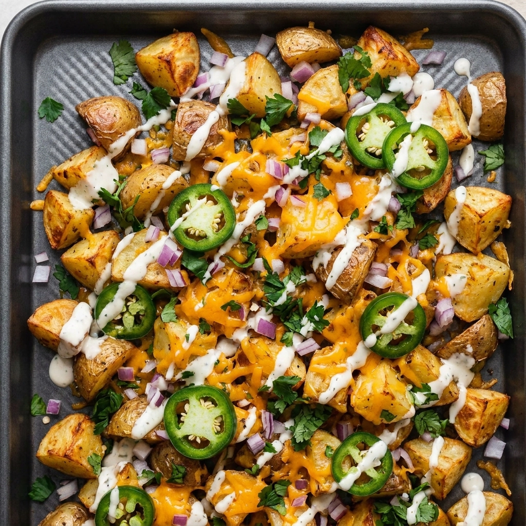 Jalapeño Popper Roasted Potato Salad Recipe | Spicy Roasted Potato Side Dish
