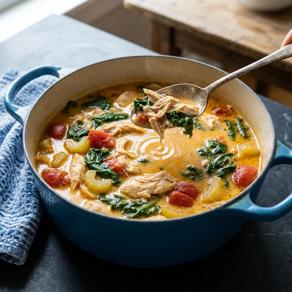 Cozy Crockpot Marry Me Chicken Soup Recipe to Savor | Creamy Slow Cooker Soup