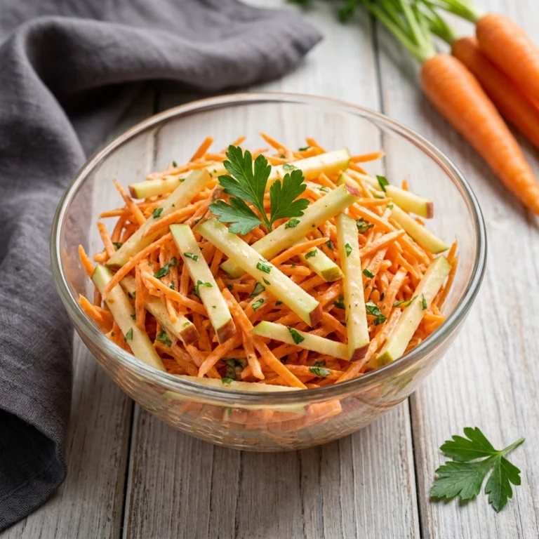 Carrot Apple Salad – A Crisp and Refreshing Delight | Healthy Summer Side Dish
