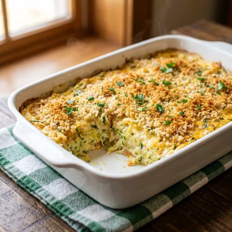 Cheesy Shredded Zucchini Casserole: A Garden Adventure | Easy Summer Side Dish