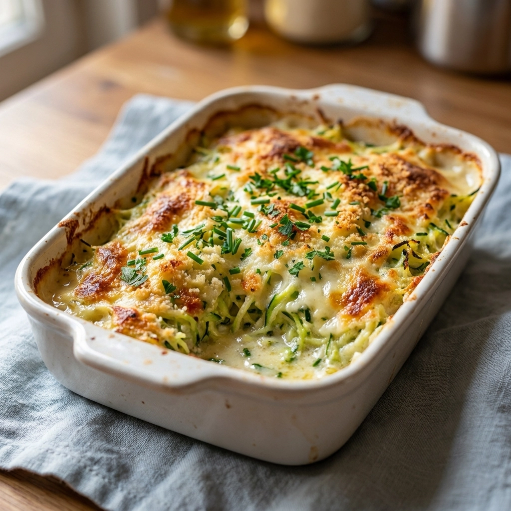 Cheesy Shredded Zucchini Casserole: A Garden Adventure | Easy Summer Side Dish