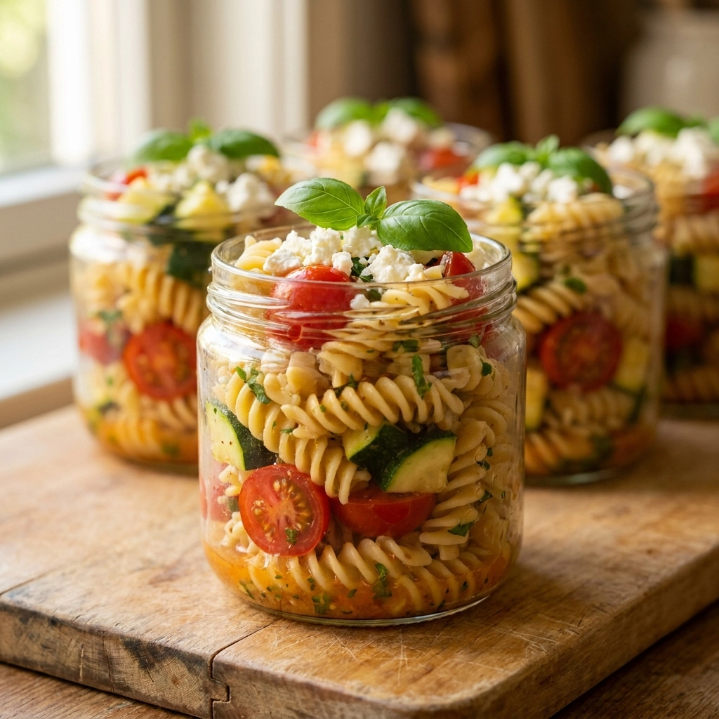 Easy Make-Ahead Lunchbox Pasta Salad Cups Recipe for Perfect Meal Prep | Healthy Lunch Ideas