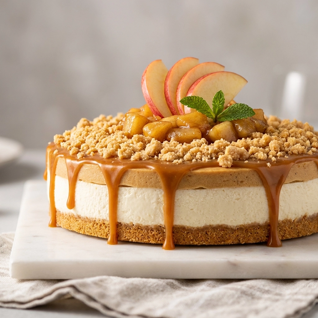 The Ultimate Caramel Apple Cheesecake Lush: A Decadent Autumn Adventure | Fall Dessert