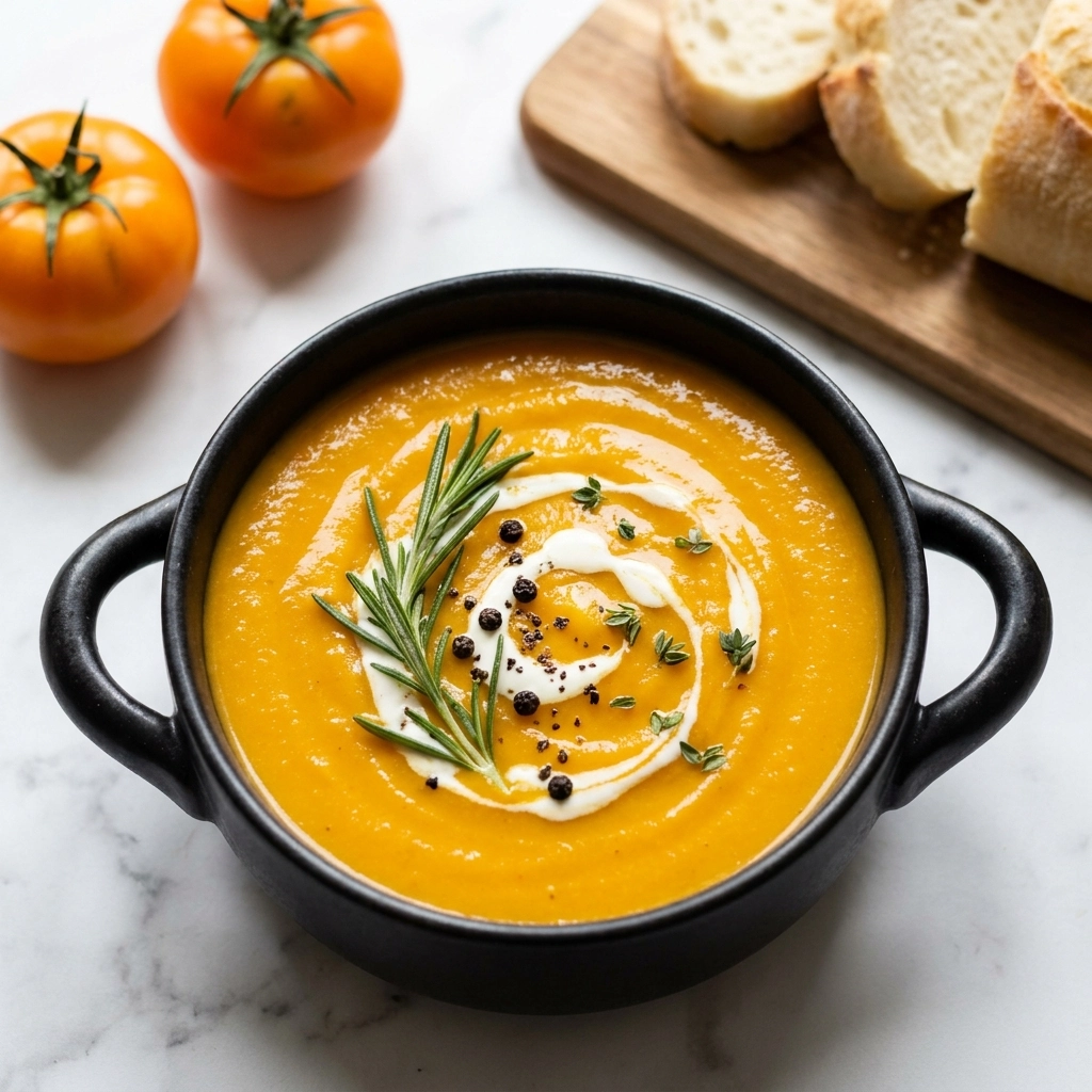 The Ultimate Slow Cooker Butternut Squash Soup Recipe | Cozy Autumn Soup